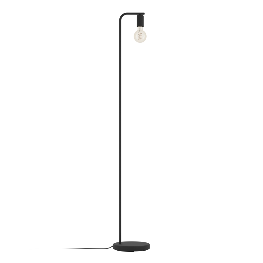 Eglo - Gulvlampe 1xE27/40W/230V sort