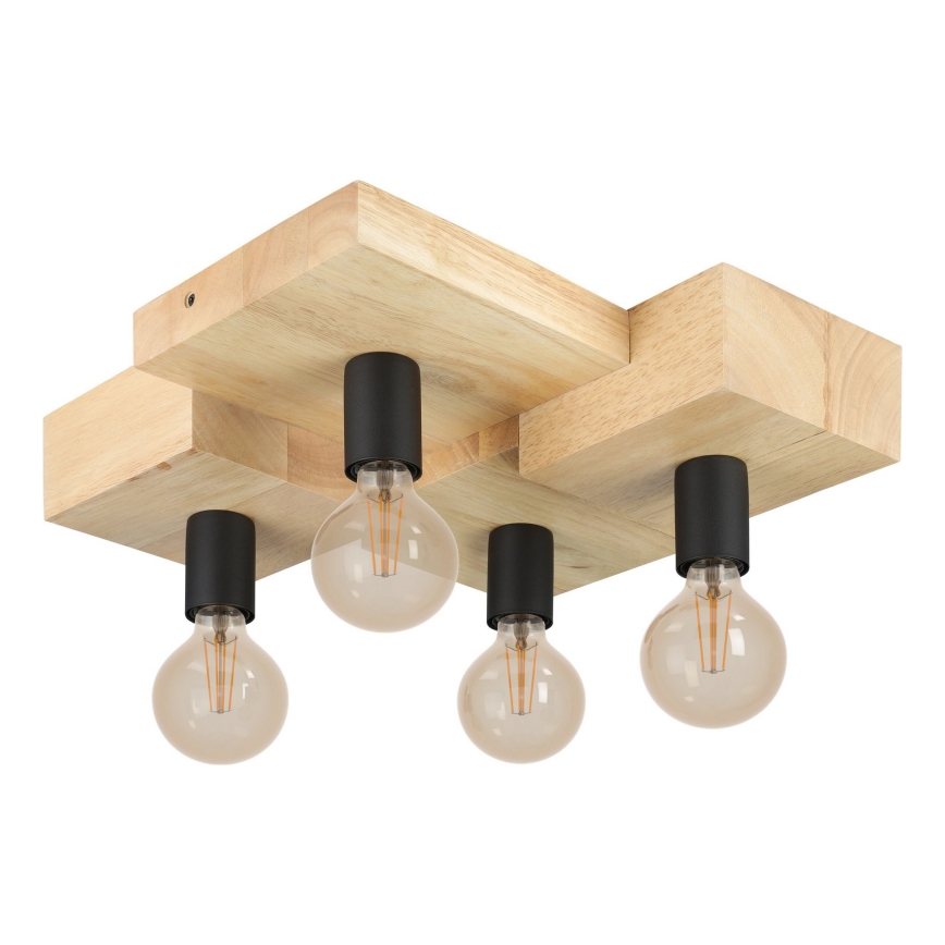 Eglo - Loftlampe 4xE27/40W/230V