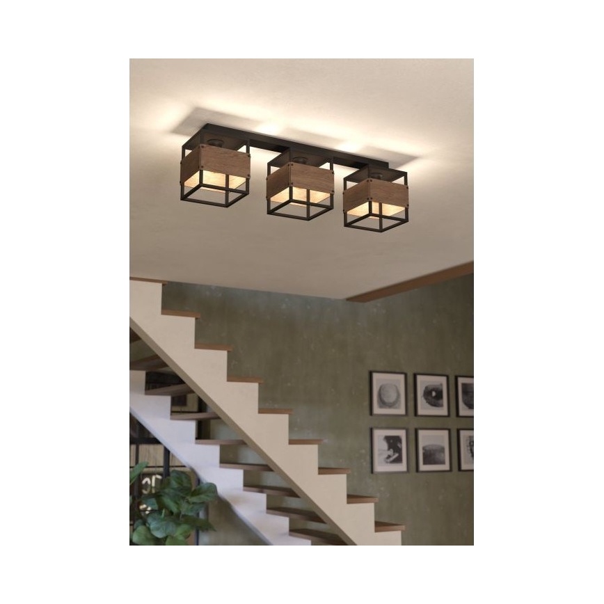 Eglo - Loftlampe 3xE27/40W/230V