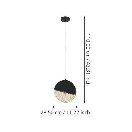 Eglo - Pendel 1xE27/40W/230V