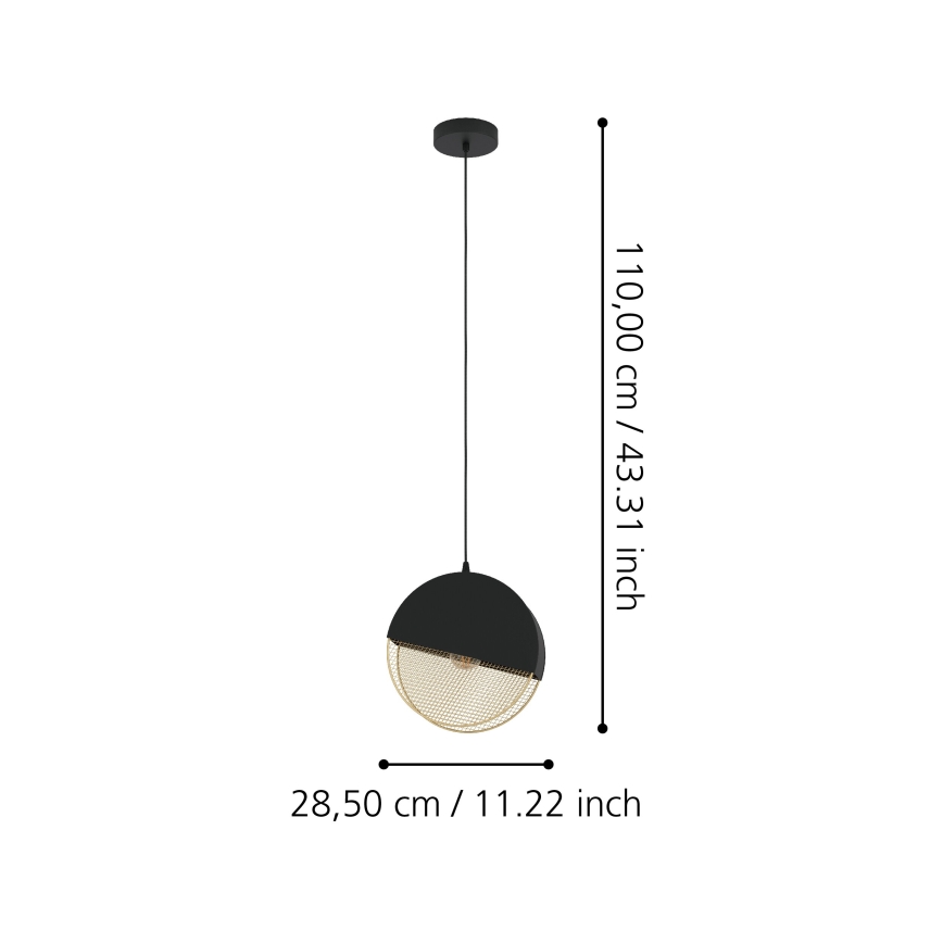 Eglo - Pendel 1xE27/40W/230V