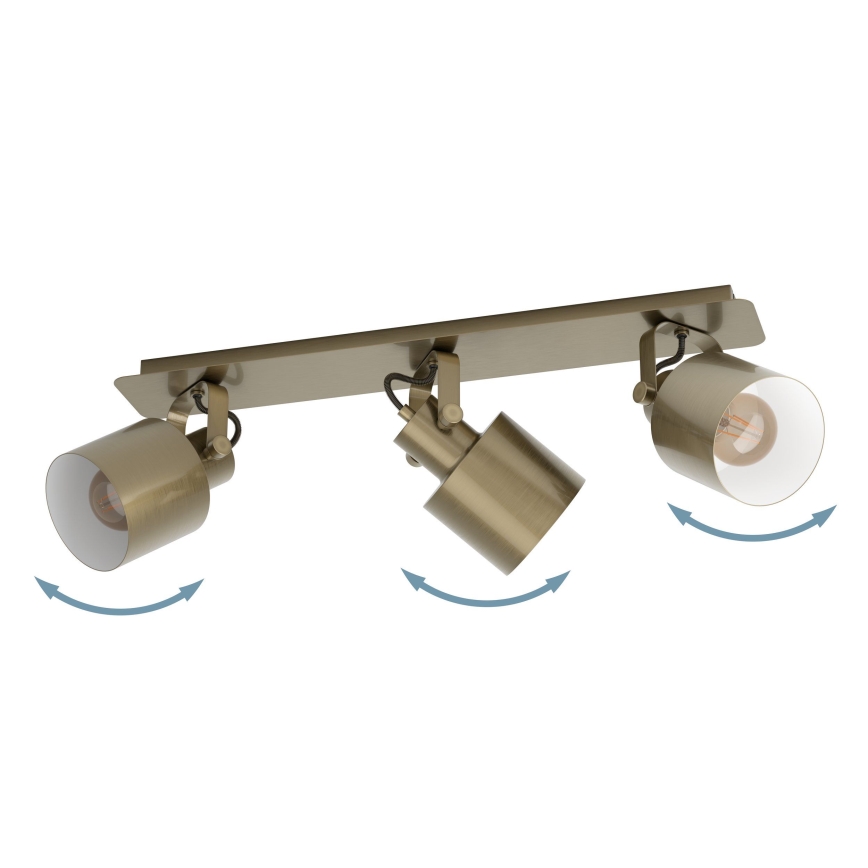 Eglo - Spotlampe 3xE27/40W/230V