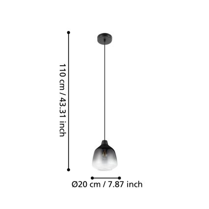 Eglo - Pendel 1xE27/40W/230V