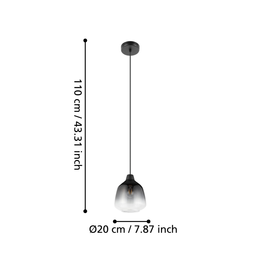 Eglo - Pendel 1xE27/40W/230V