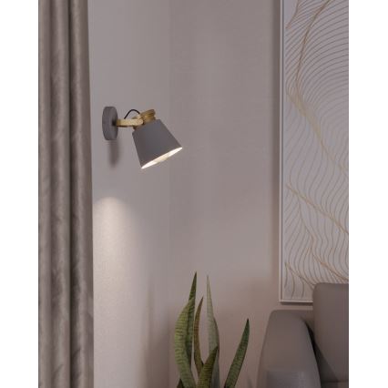 Eglo - Væglampe med 1xE27/28W/230V spotpære