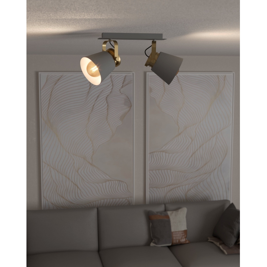 Eglo - Spotlampe 2xE27/40W/230V