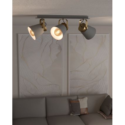 Eglo - Spotlampe 3xE27/40W/230V