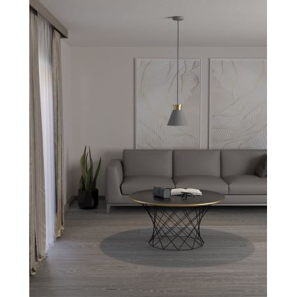 Eglo - Loftlampe på ledning 1xE27/40W/230V