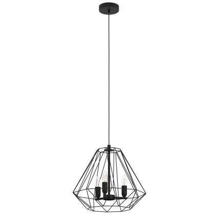 Eglo - Loftlampe med ledning 3xE14/40W/230V