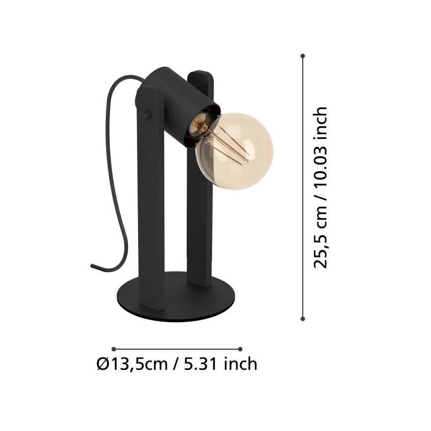 Eglo - Bordlampe 1xE27/15W/230V