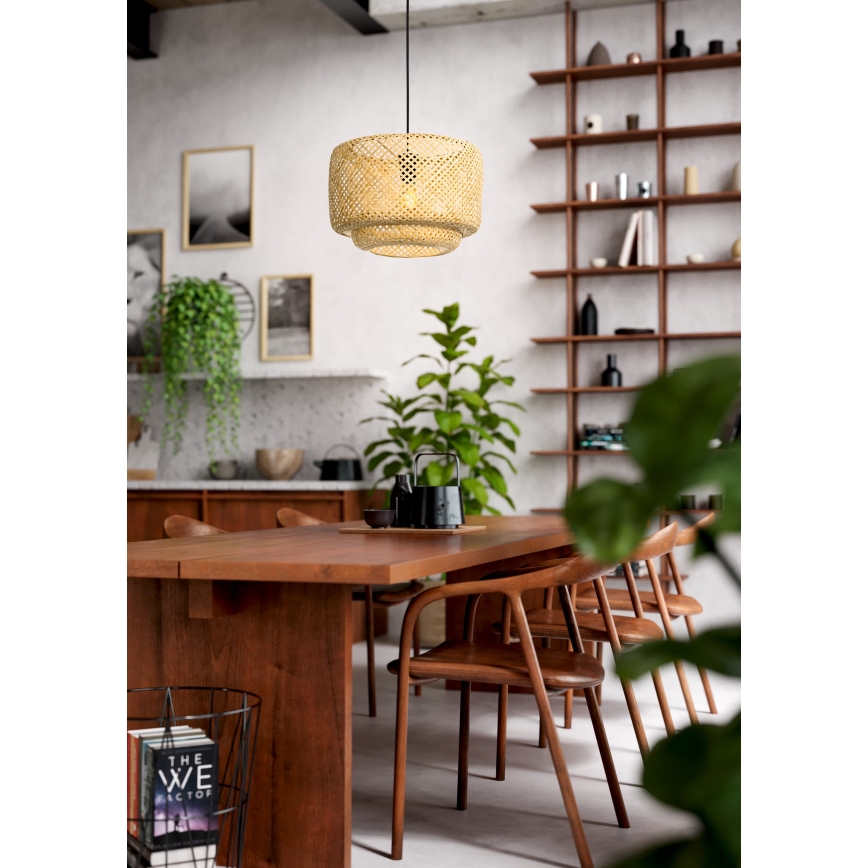 Eglo - Loftlampe på ledning 1xE27/40W/230V