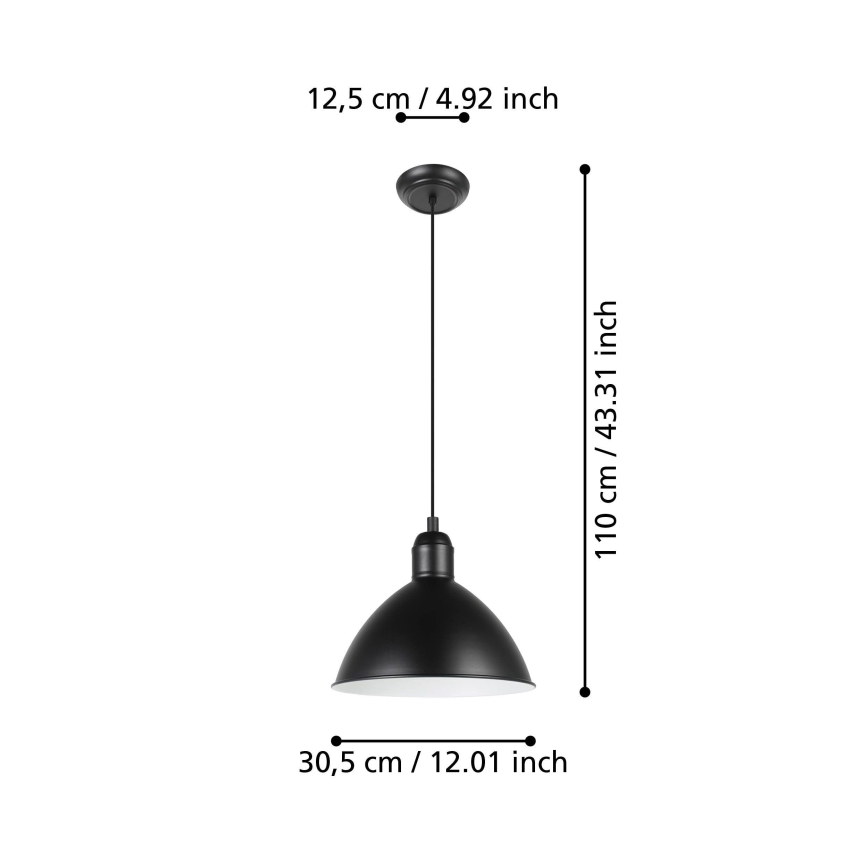 Eglo - Pendel 1xE27/40W/230V