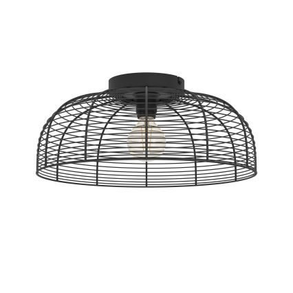 Eglo - Loftlampe 1xE27/40W/230V sort