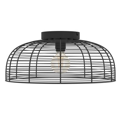 Eglo - Loftlampe 1xE27/40W/230V sort
