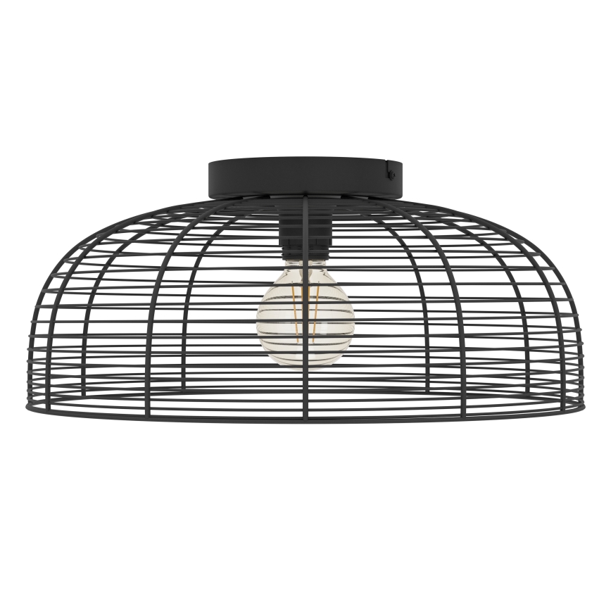 Eglo - Loftlampe 1xE27/40W/230V sort
