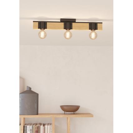 Eglo - Loftlampe 3xE27/40W/230V