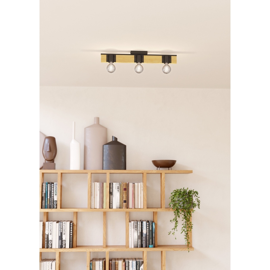 Eglo - Loftlampe 3xE27/40W/230V