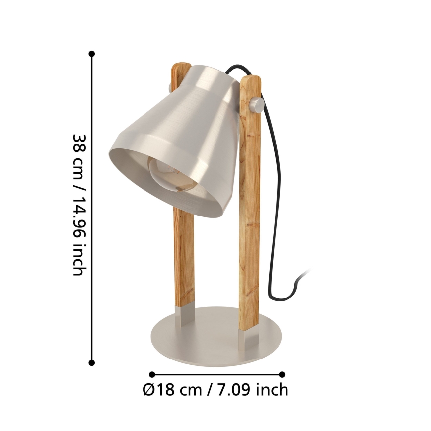Eglo - Bordlampe 1xE27/40W/230V