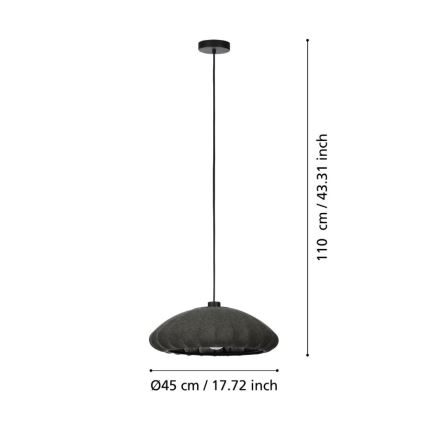 Eglo - Pendel 1xE27/40W/230V diameter 45 cm