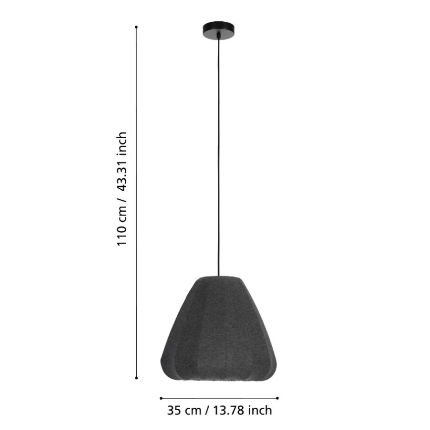 Eglo - Pendel 1xE27/40W/230V diameter 35 cm