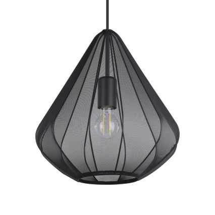 Eglo - Pendel 1xE27/40W/230V diameter 33,5 cm sort