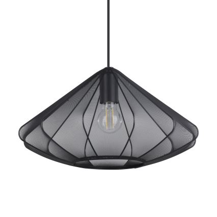 Eglo - Pendel 1xE27/40W/230V diameter 42,5 cm sort