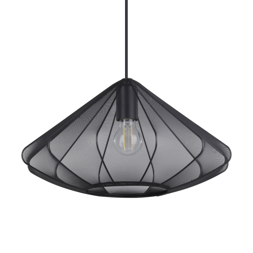Eglo - Pendel 1xE27/40W/230V diameter 42,5 cm sort