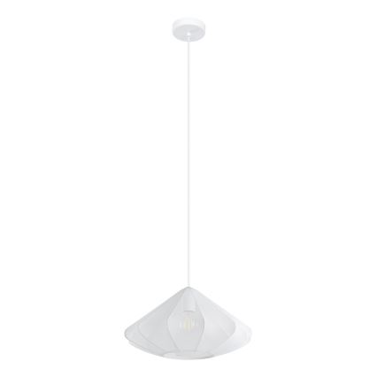 Eglo - Pendel 1xE27/40W/230V diameter 42,5 cm hvid