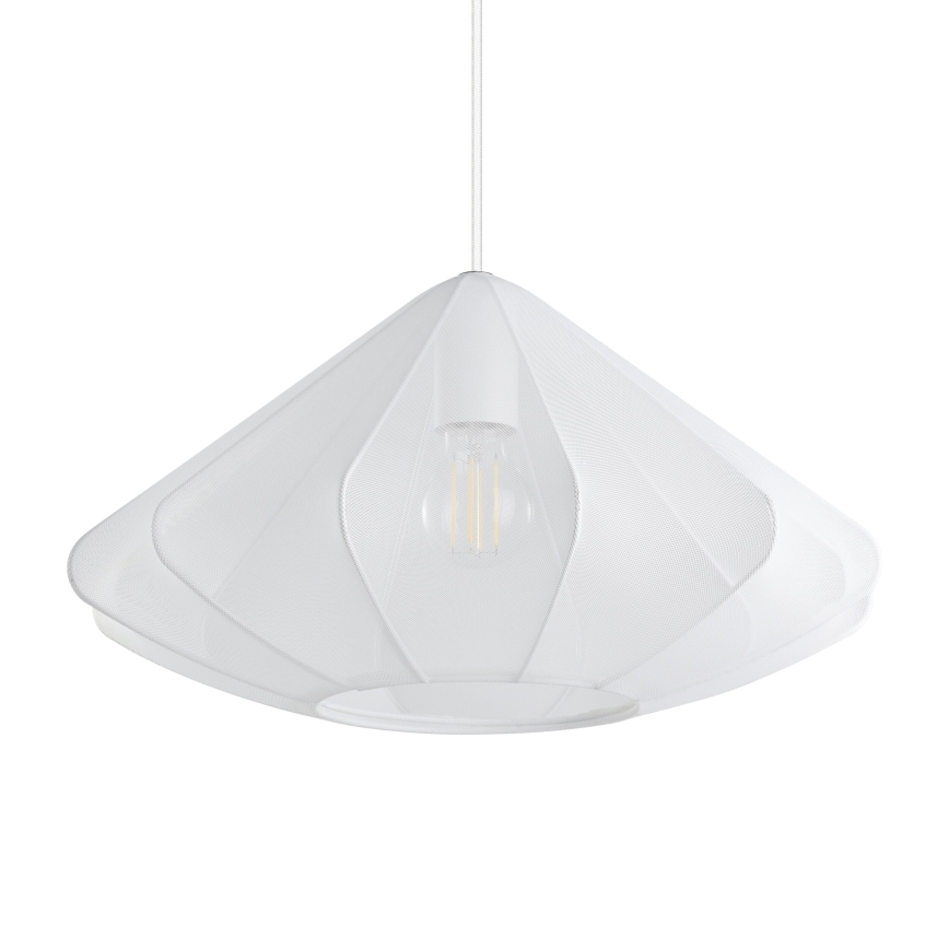 Eglo - Pendel 1xE27/40W/230V diameter 42,5 cm hvid