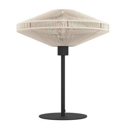 Eglo - Bordlampe 1xE27/40W/230V cremefarvet