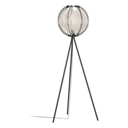 Eglo - Gulvlampe 1xE27/40W/230V hvid/sort