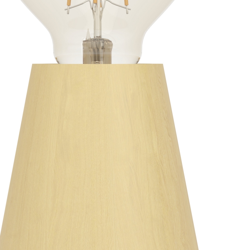 Eglo - Bordlampe 1xE27/40W/230V beige