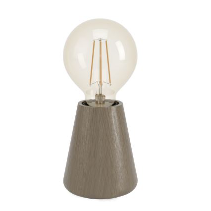 Eglo - Bordlampe 1xE27/40W/230V brun