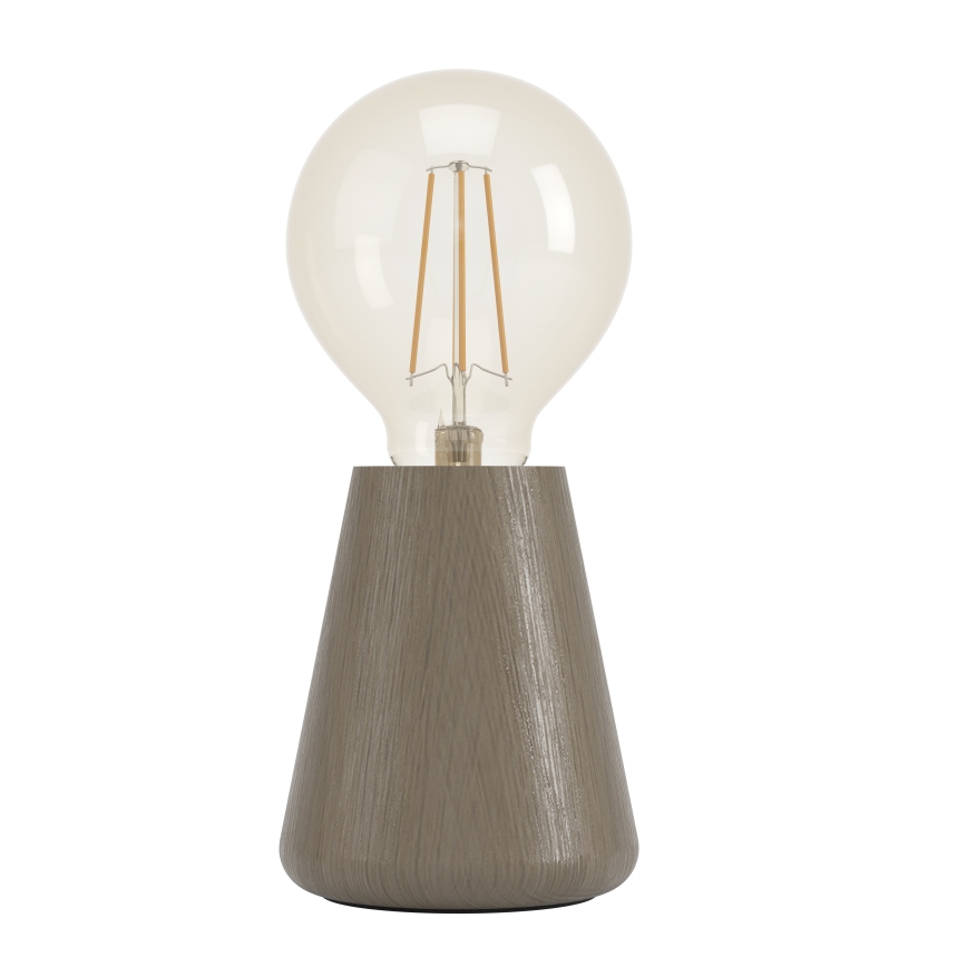 Eglo - Bordlampe 1xE27/40W/230V brun