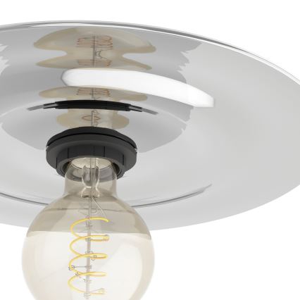 Eglo - Loftlampe 1xE27/40W/230V grå