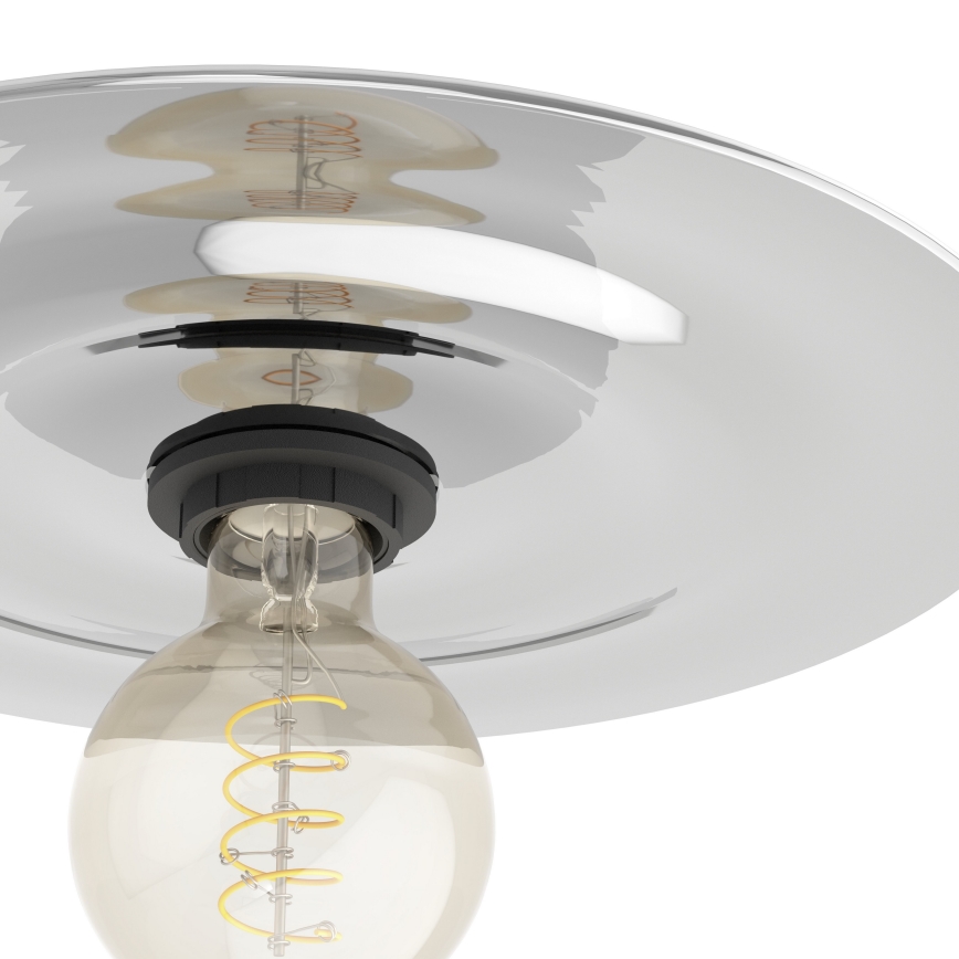 Eglo - Loftlampe 1xE27/40W/230V grå