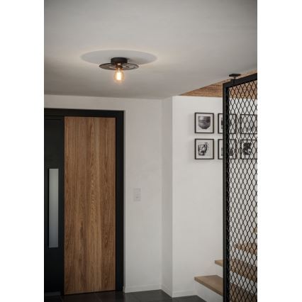 Eglo - Loftlampe 1xE27/40W/230V grå