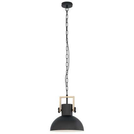 Eglo - Pendel med kædeophæng 1xE27/28W/230V - FSC certificeret