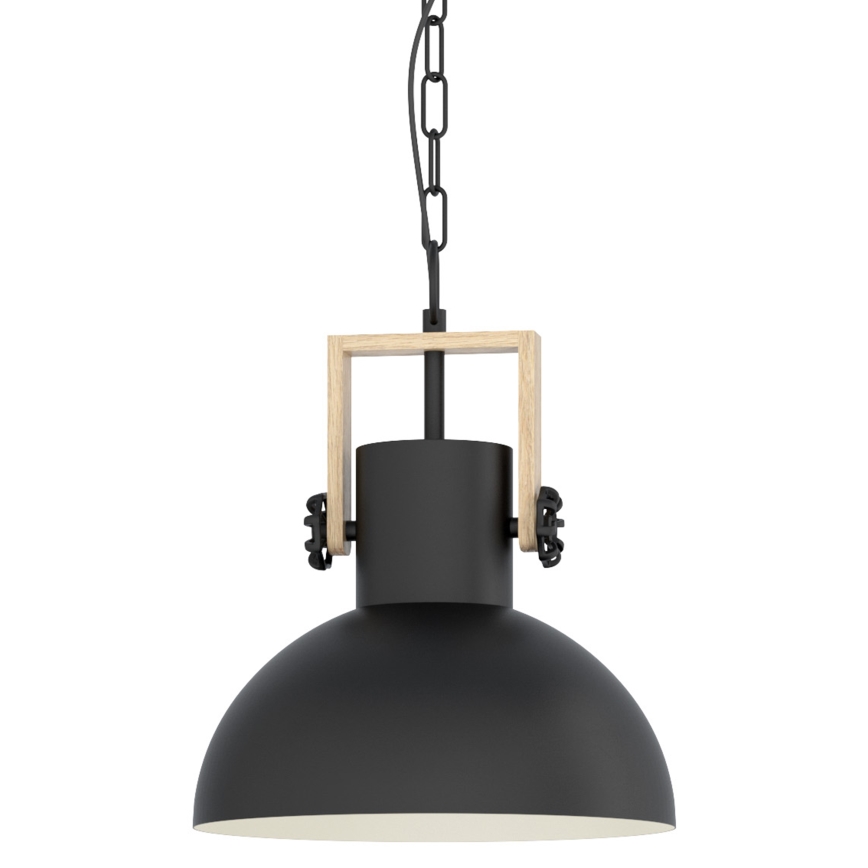 Eglo - Pendel med kædeophæng 1xE27/28W/230V - FSC certificeret