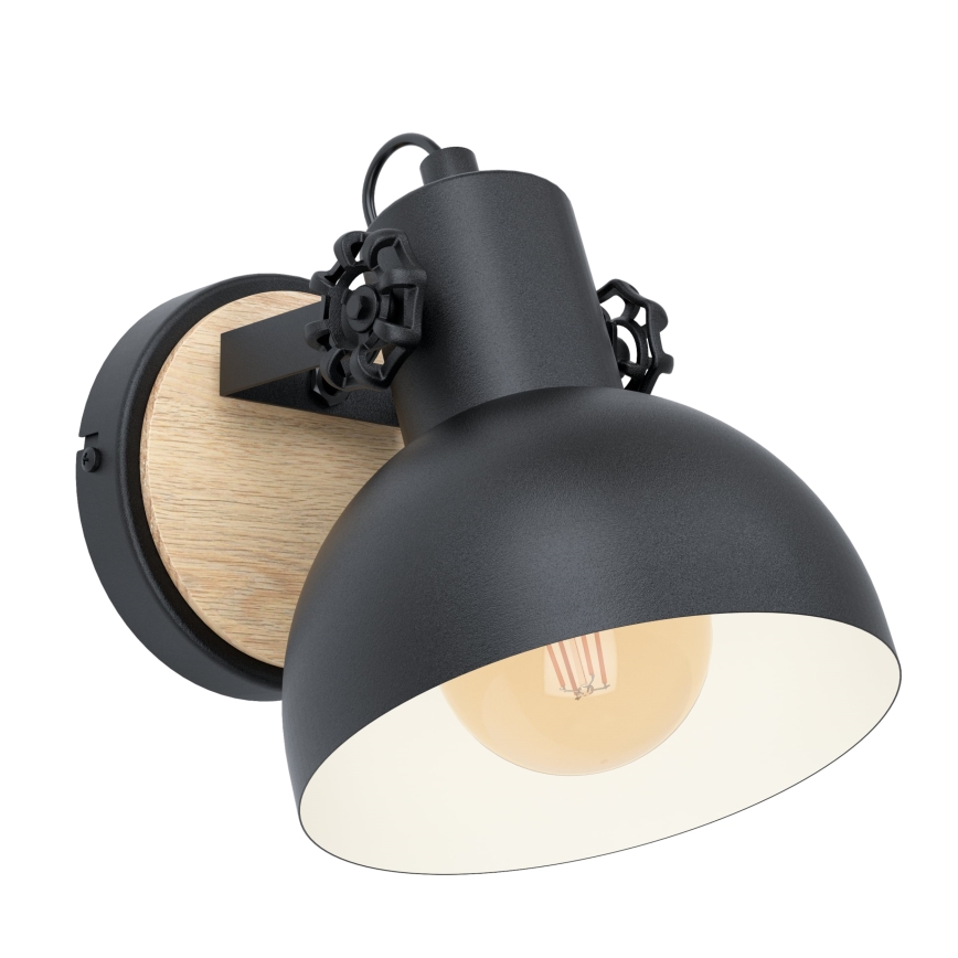 Eglo - Væglampe 1xE27/28W/230V - FSC certificeret