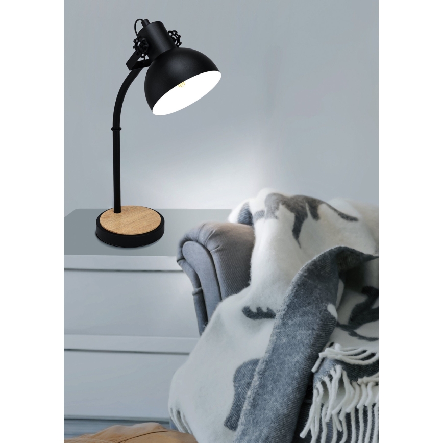 Eglo - Bordlampe 1xE27/28W/230V - FSC certificeret