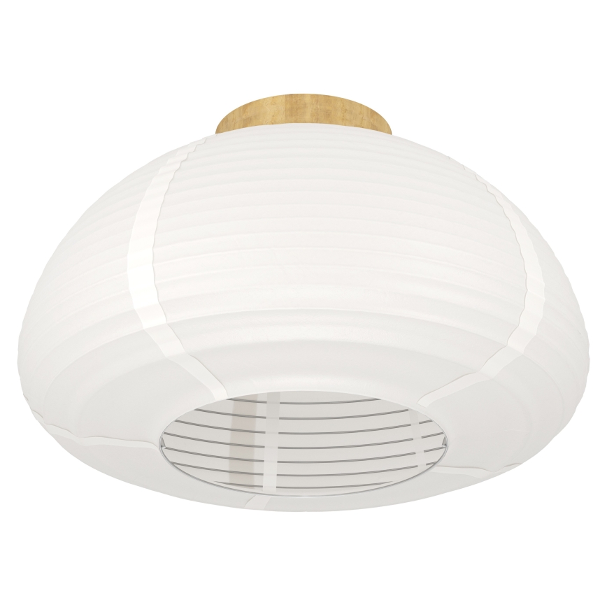 Eglo - Loftlampe 1xE27/40W/230V Ø 40 cm hvid/beige
