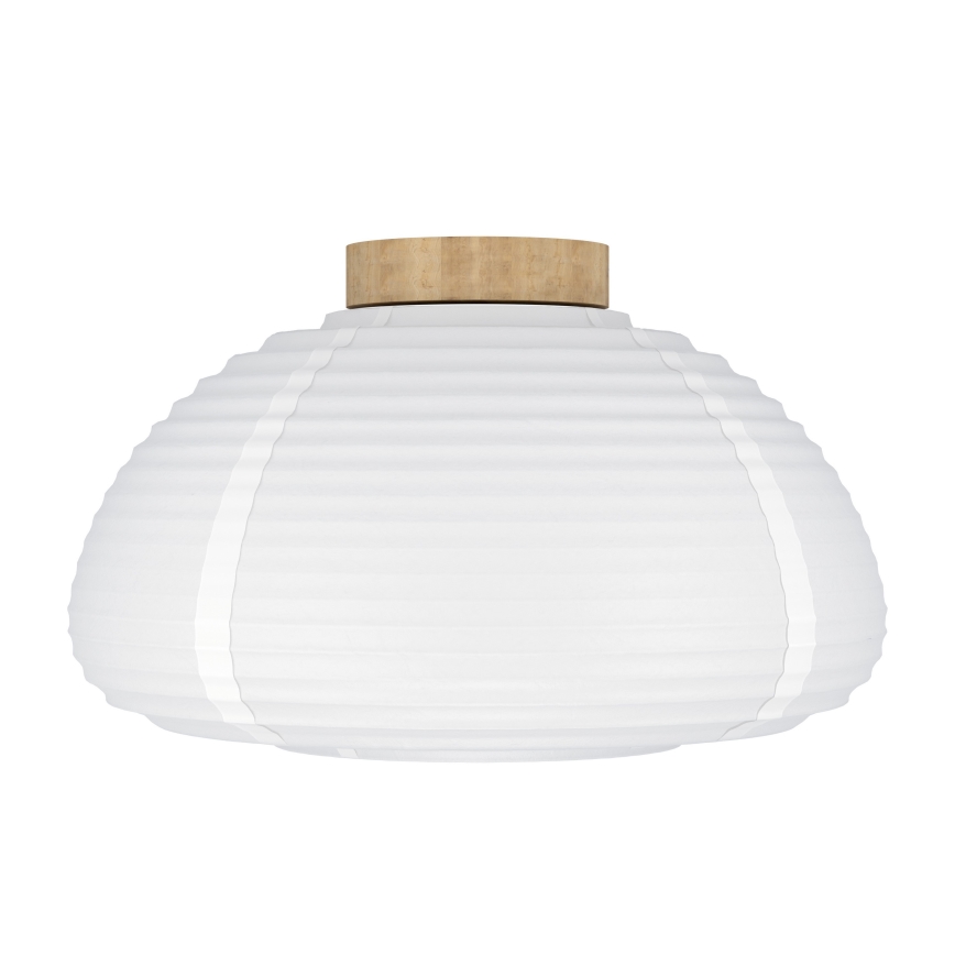 Eglo - Loftlampe 1xE27/40W/230V Ø 40 cm hvid/beige
