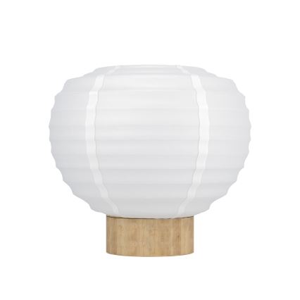 Eglo - Bordlampe 1xE27/40W/230V hvid/beige