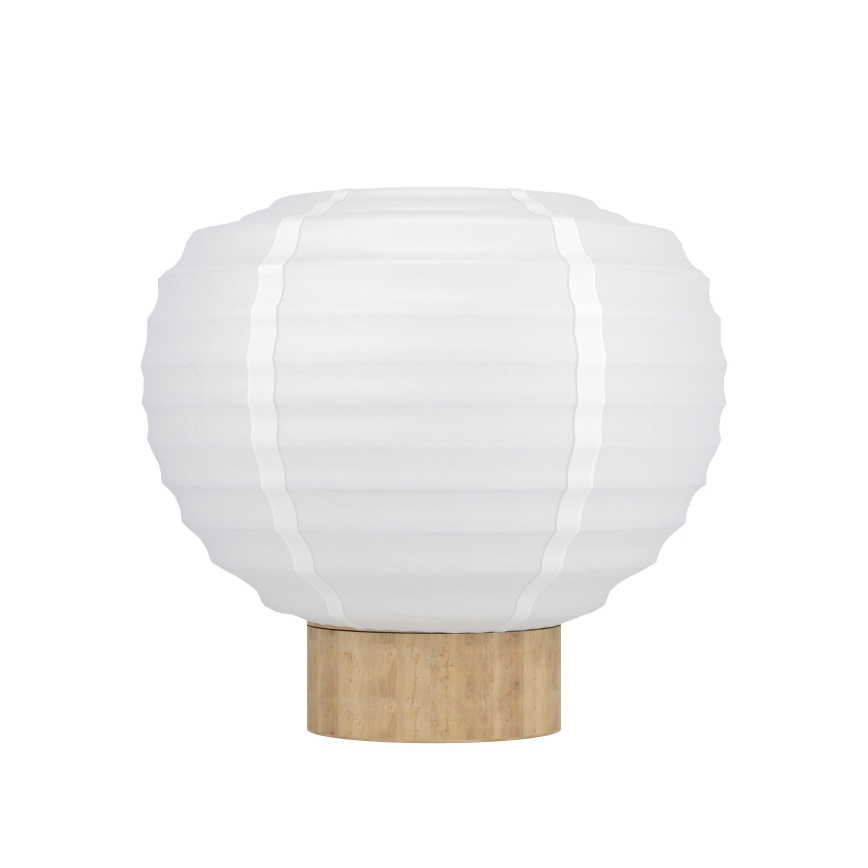 Eglo - Bordlampe 1xE27/40W/230V hvid/beige