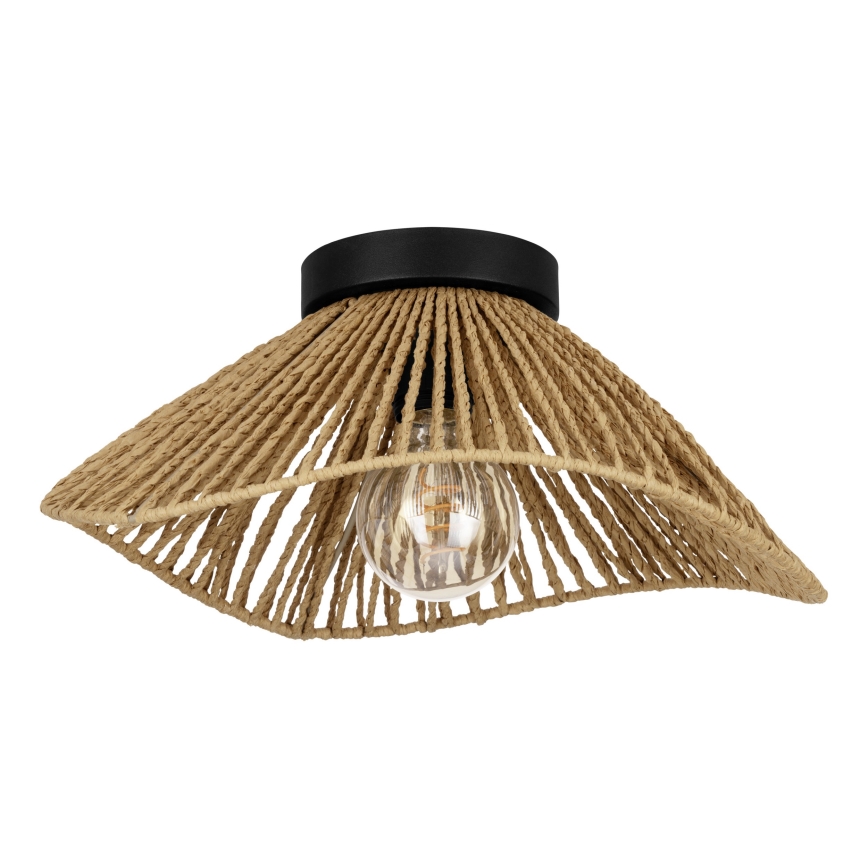 Eglo - Loftlampe 1xE27/60W/230V brun