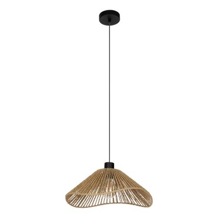 Eglo - Pendel 1xE27/60W/230V brun