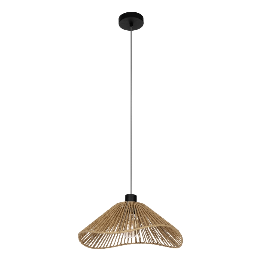 Eglo - Pendel 1xE27/60W/230V brun