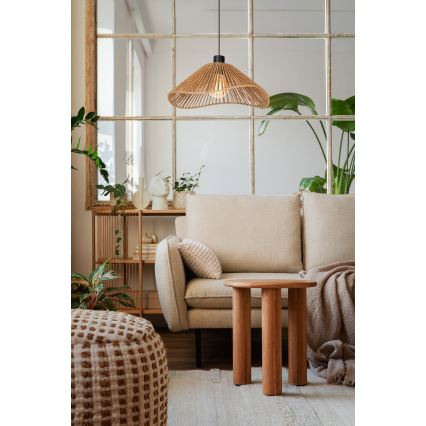 Eglo - Pendel 1xE27/60W/230V brun