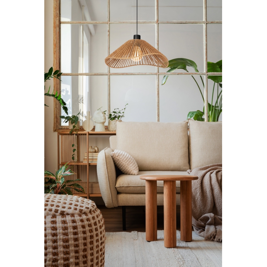Eglo - Pendel 1xE27/60W/230V brun